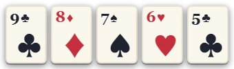 9・8・7・6・5